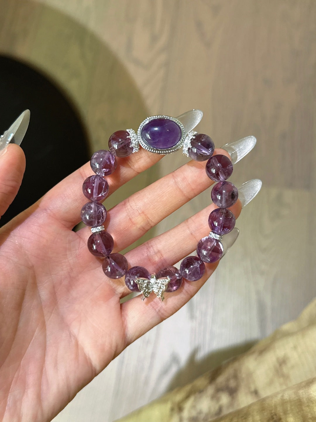 ▫️▪️ Amethyst magic box bracelet